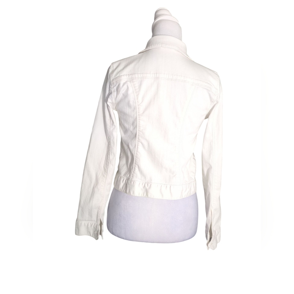 Gap Kids White Denim Jacket XXL - Picture 2 of 4